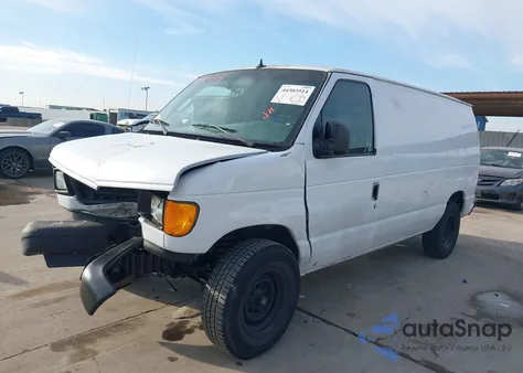 2007 Ford E-150 Commercial/Recreational from USA, damaged, VIN 1FTNE14W77DB04578